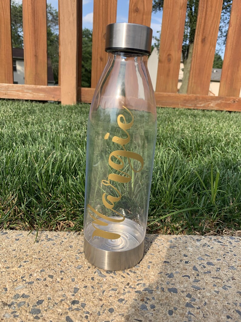Personalized Stainless Steel Name Water Bottle Etsy New Zealand