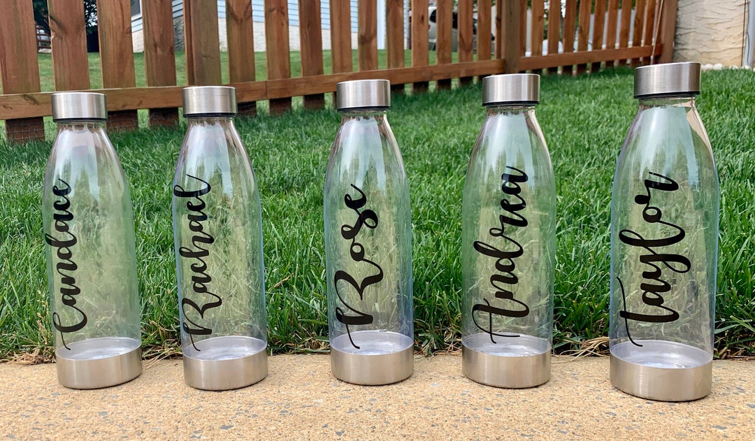 Personalized Stainless Steel Name Water Bottle - Etsy