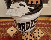 Yardzee Yahtzee lawn game