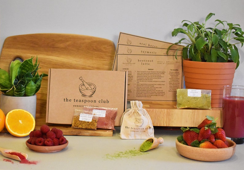Smoothie Recipe Kit Selection Box Superfood Recipe Kits for Etsy UK