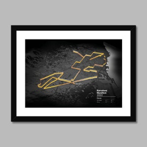 Maratón de Barcelona / Mapa de ruta personalizado