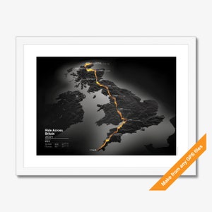 Multi day GPS print