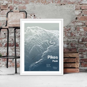 Pikes Peak Besteigung Poster