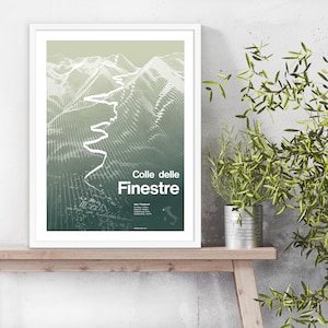 Affiche de l'ascension du Colle delle Finestre