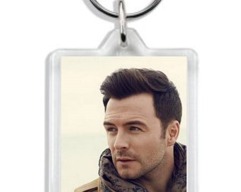 Shane Filan (Westlife) Keyring, Double-Sided Photo Acrylic Bag Tag
