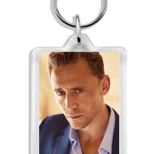 Tom Hiddleston Keyring / Keychain / Bag Tag *Great Gift*
