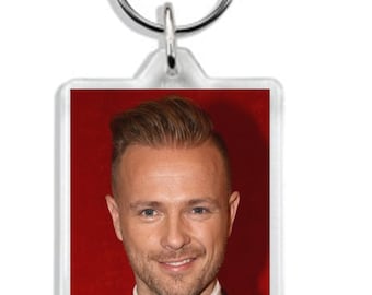 Nicky Byrne (Westlife) Keyring, Double-Sided Photo Acrylic Keychain, Bag Tag