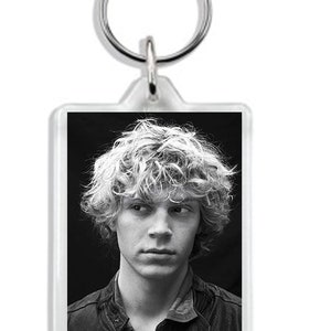 Evan Peters Keyring / Keychain / Bag Tag *Great Gift*