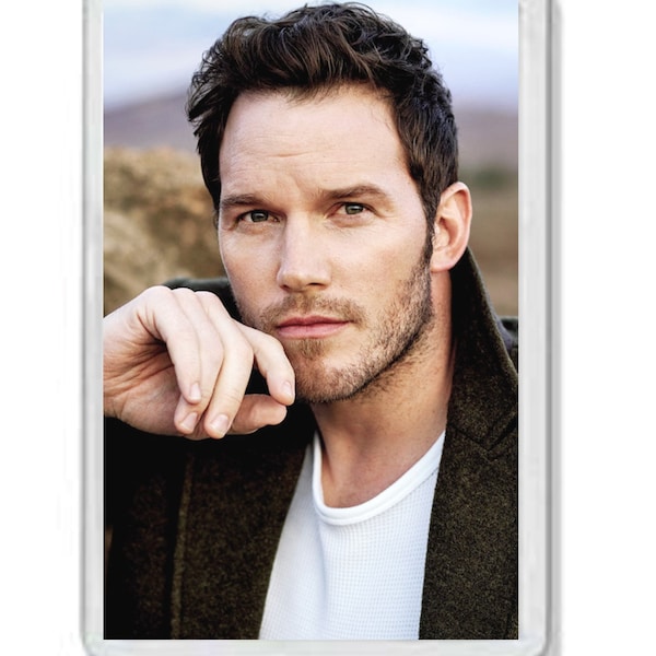 Chris Pratt Fridge Magnet (70 x 45mm)