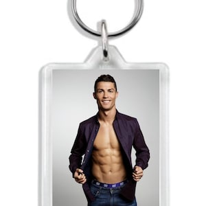 Cristiano Ronaldo Keyring / Keychain / Bag Tag *Great Gift*