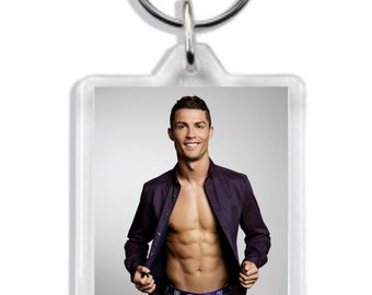 Cristiano Ronaldo Keyring / Keychain / Bag Tag *Great Gift*