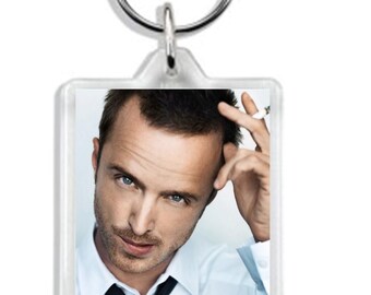 Aaron Paul Keyring: Double-Sided Photo Acrylic Keychain