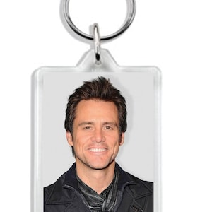 Jim Carrey Keyring / Keychain / Bag Tag *Great Gift*