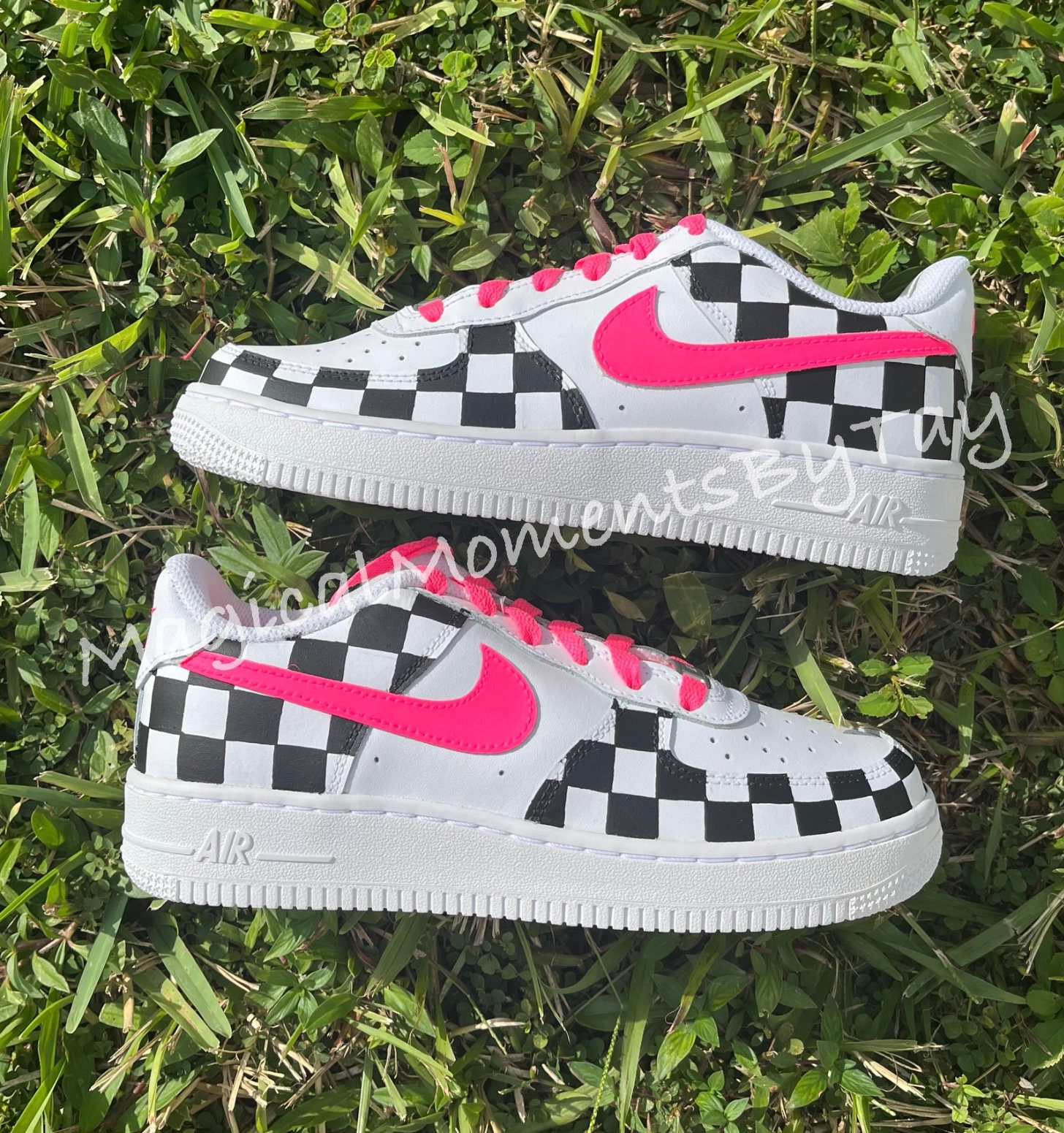 Nike Air Force 1 Checker - Etsy Nike Air Force 1 Checker - Etsy