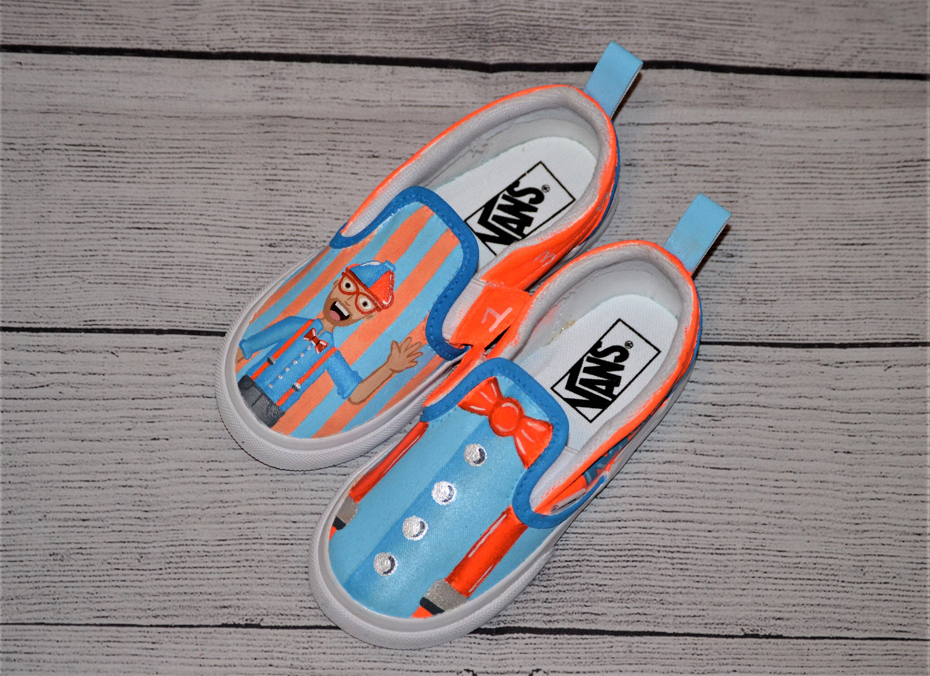 custom blippi shoes