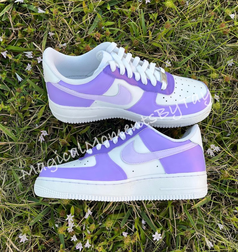 lavender nike air force