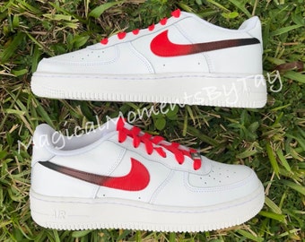 Tinker Bell Inspired Custom Air Force 1's (af1s) - Etsy