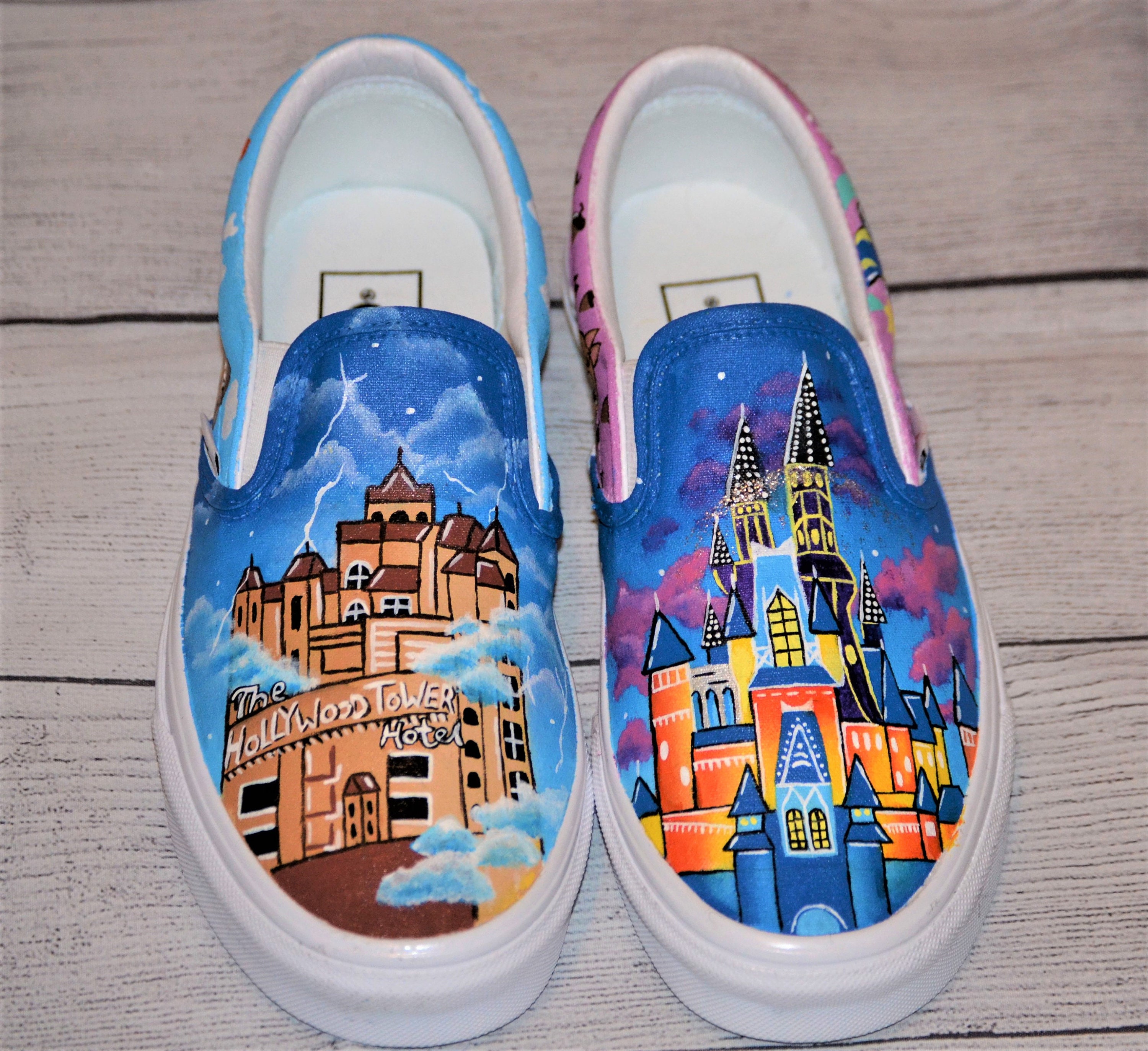 disney vans custom