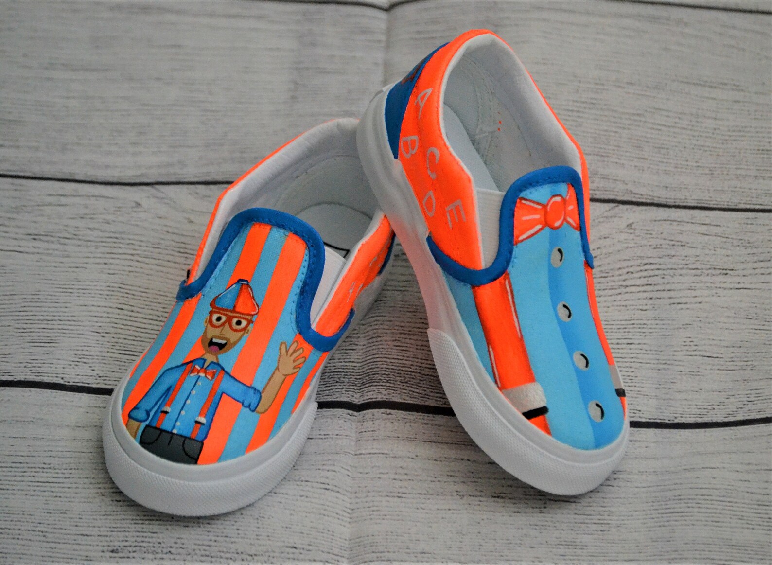 custom blippi shoes