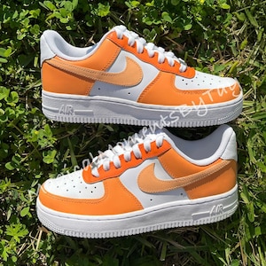 Air Force 1, Orange Air Force 1s, Air Force 1, Custom Air Force 1, Air Force 1s, Custom Air Forces, Custom Air Force 1s, Custom Air Force