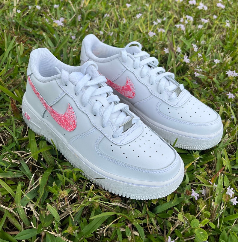 Air Force 1 Paint Splatter Air Force 1 Air Force 1s Paint Etsy