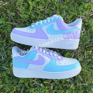 Air Force 1, Mix and Match Air Force 1s, Custom Air Force 1s, Lavender Air Force 1, Blue Air Forces, Custom Air Force 1, Custom Air Force