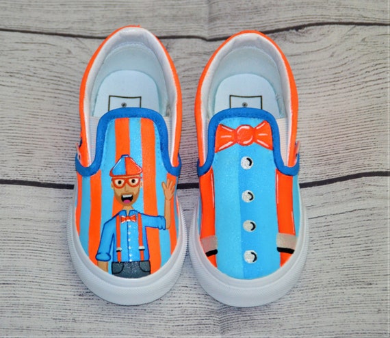 custom blippi shoes