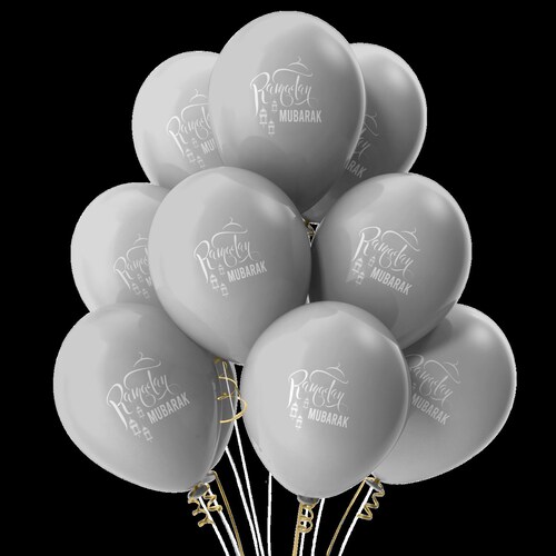 Pack of 10 Mubarak Balloons for Baby Boy / Girl 2 Variations Etsy UK