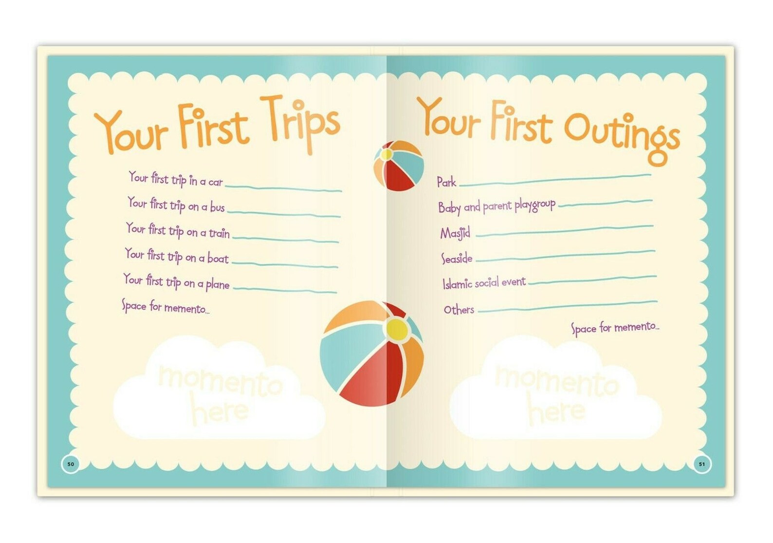 Muslim Baby Record book Etsy