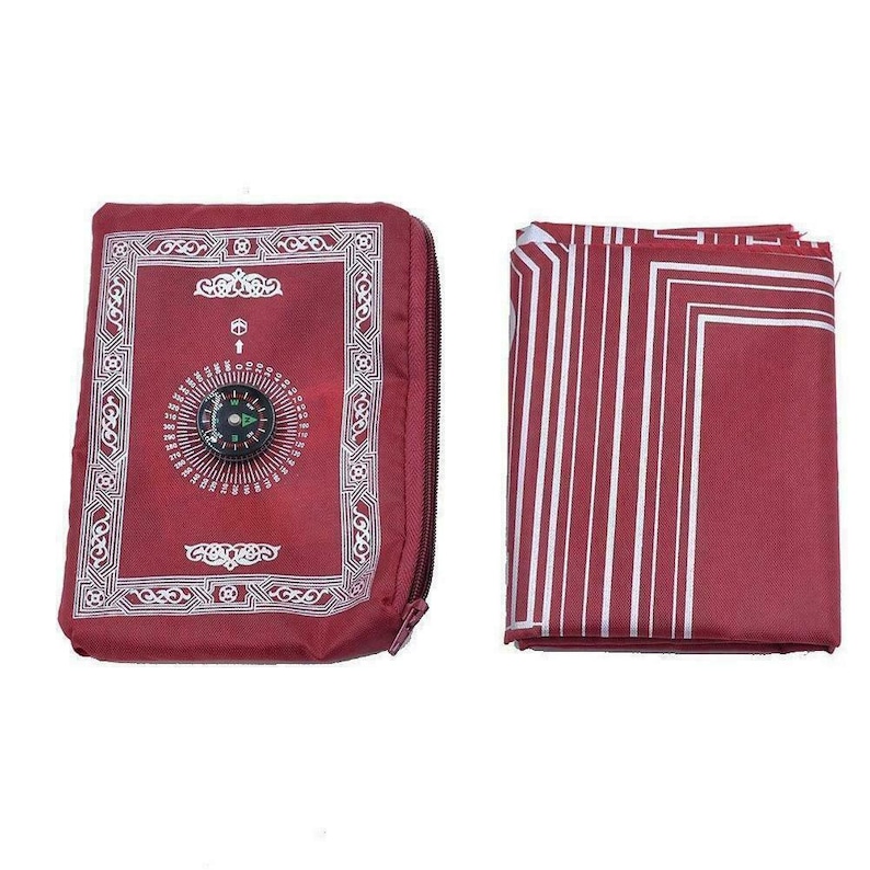 Pocket Size Travel Prayer Mat. Muslim Prayer Rug. Portable Etsy UK