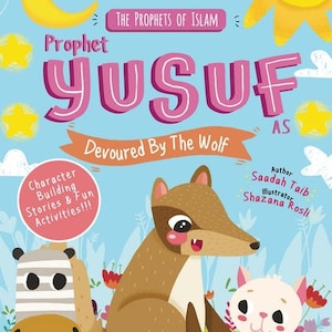 Prophets of islam ACTIVITY BOOKS Bundle Colouring Drawing Islamic Childrens PROPHET YUSUF