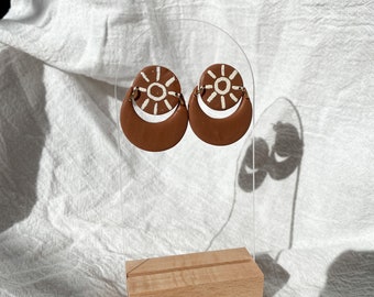 Sun and Moon Earrings