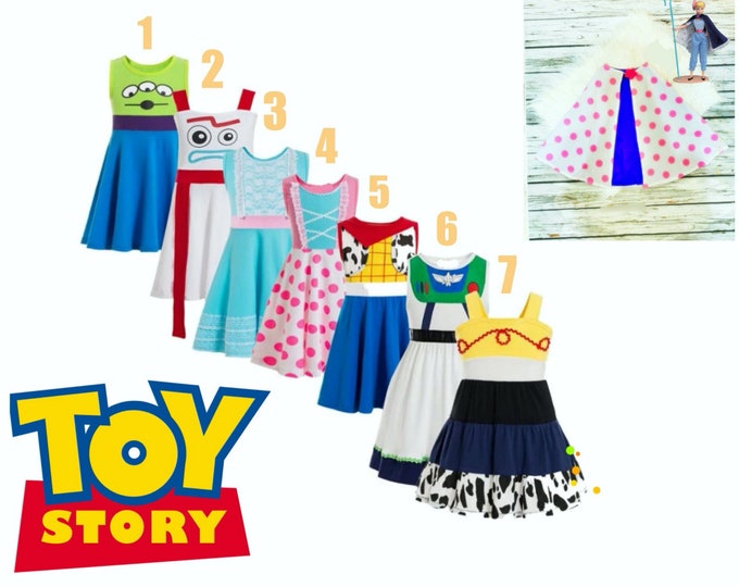 Woody Dress for Girl Toy Story Dress Toddler Toy Story Birthday, Toy