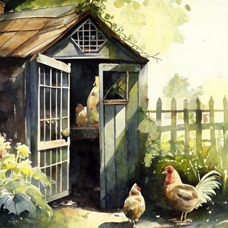 Chicken Coop Plans Downloadable Ebook DIY Chicken Keeping Etsy