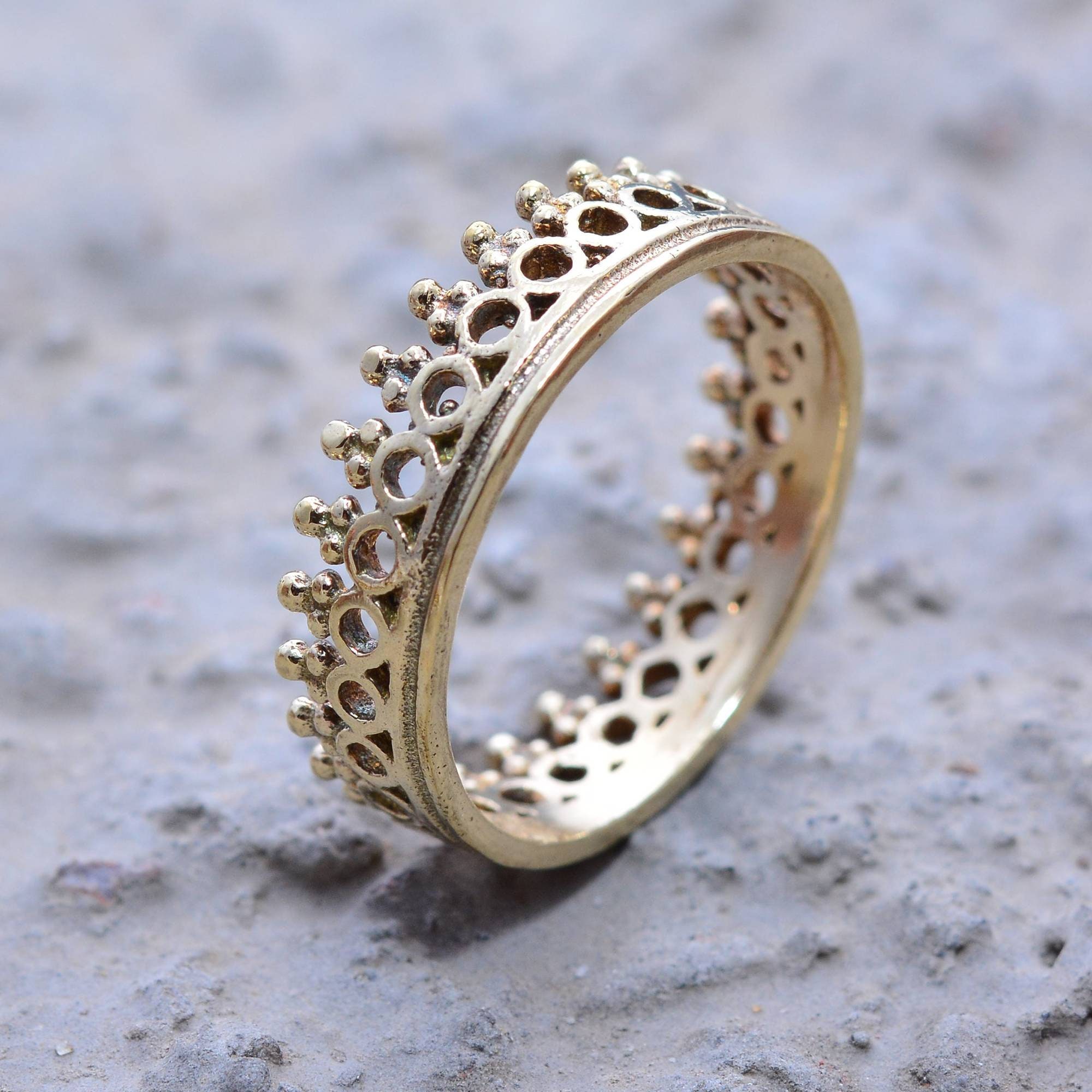 Crown Ring, Dainty Crown Ring, Queen Ring, Crown Jewelry, Pandora Ring ...
