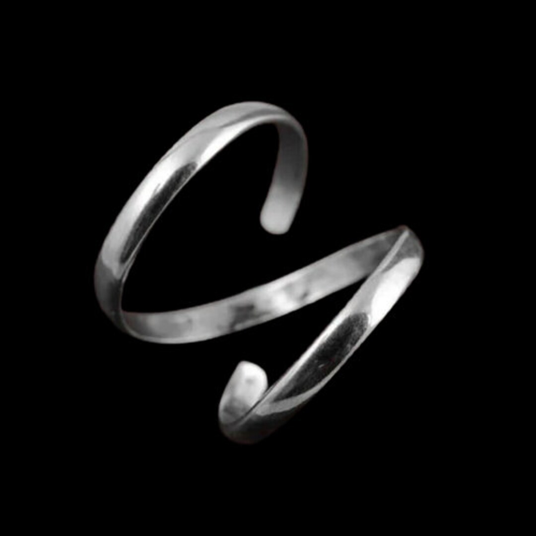 925 Silver Swan Neck Ring Arthritis Ring Adjustable Etsy