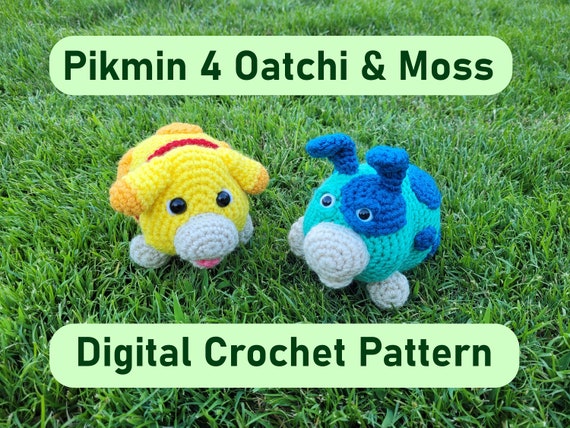 Oatchi & Moss Crochet Pattern- Pikmin 4 - Etsy