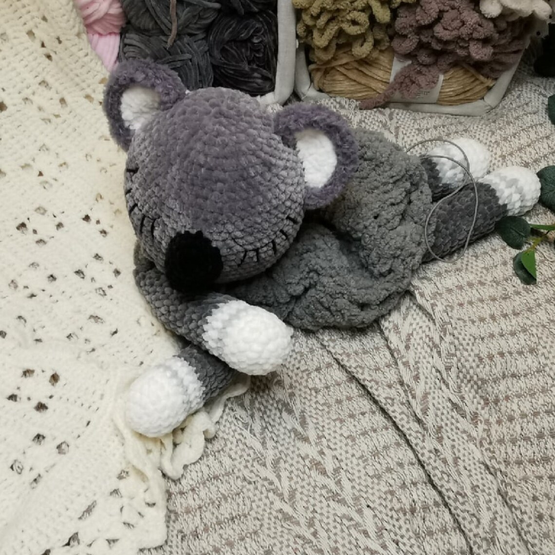 Pajamas Holder Koala Toy for Sleeping Pajama Bag for Baby Etsy