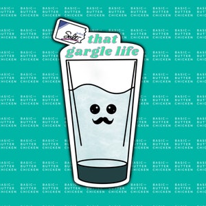 Autocollant de vie de gargle d’eau salée | Eau salée, Autocollants, Hiver, Remède froid, Indien, Desi, Asie du Sud, Tamoul, Bengali, Waterbottle, Kawaii