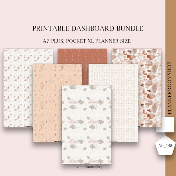 DIY PLANNER Supplies! FREE stickers, Cover, Dividers, Dashbobard