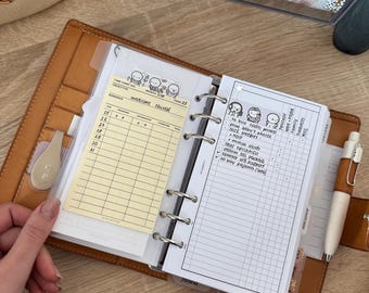 A5 rings, Printable To Do List A5 Planner Inserts, Daily To Do List, Printable Task List, Daily Task Planner, Daily Done List, 038