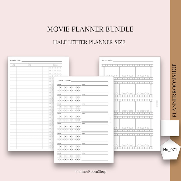 Half Letter Size Binder Etsy