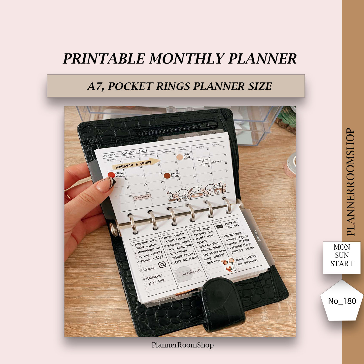 At-A-Glance 2011 Monthly Pocket Planner Page Size 31/2 X 6 1 - View #6