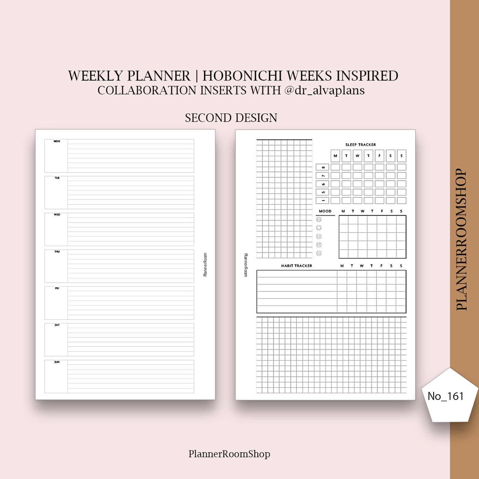 Hobonichi Weeks Inspired, Printable Planner Insert, A5 Planner Size ...