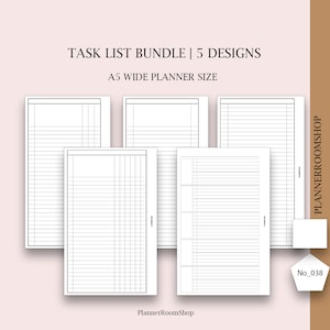 List Tracke a5 Planer Einlagen, To do Liste, Einkaufsliste, Einkaufsliste, Wunschliste Bucket List, List Insert List Making, 038
