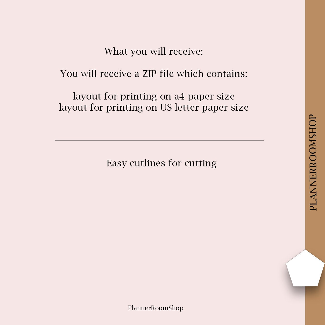 Standard TN Printable Daily Template Minimalist Daily - Etsy