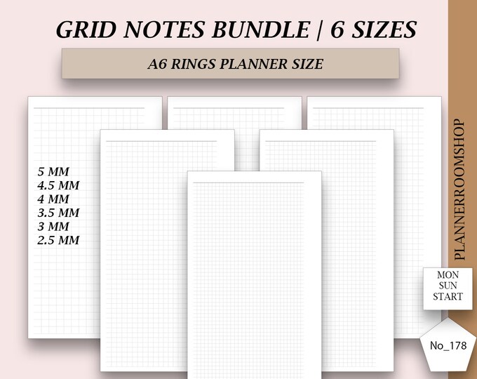 Lined Dot Grid Paper Printable, Writing Paper, Blank Notes, Study Note ...