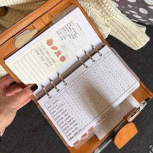 Personal planner refill, Routines planner, Routines trcaker, Bill due printable tracker, Yearly bills tracker, Finance,  050