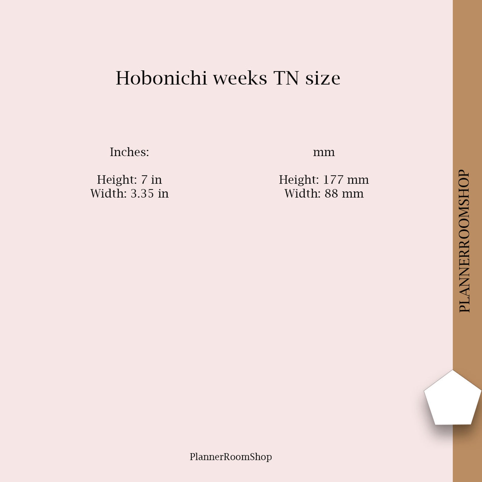 Hobonichi Weeks Inspired, Printable Planner Insert, Hobonichi TN ...