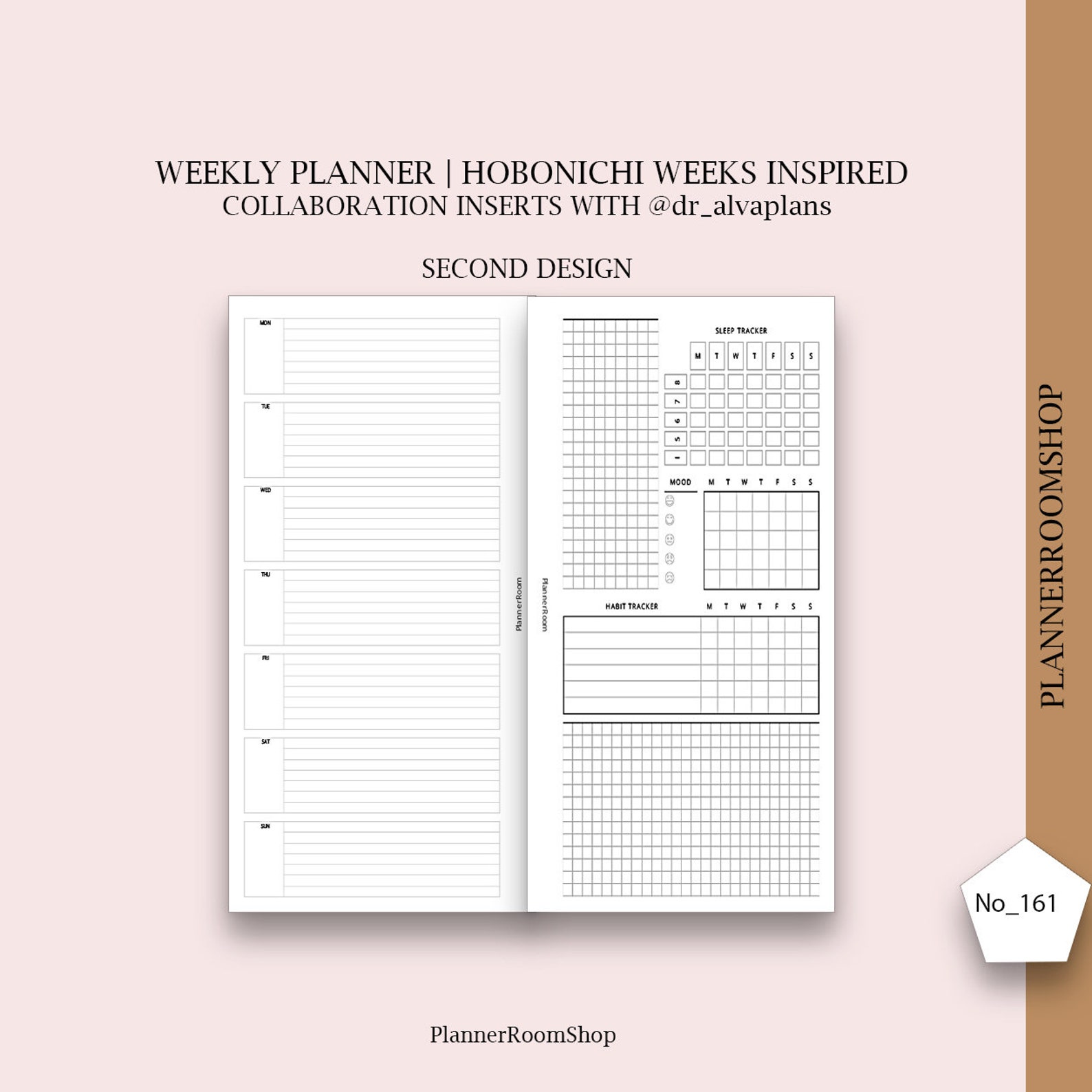 Hobonichi Weeks Inspired, Printable Planner Insert, Hobonichi TN ...